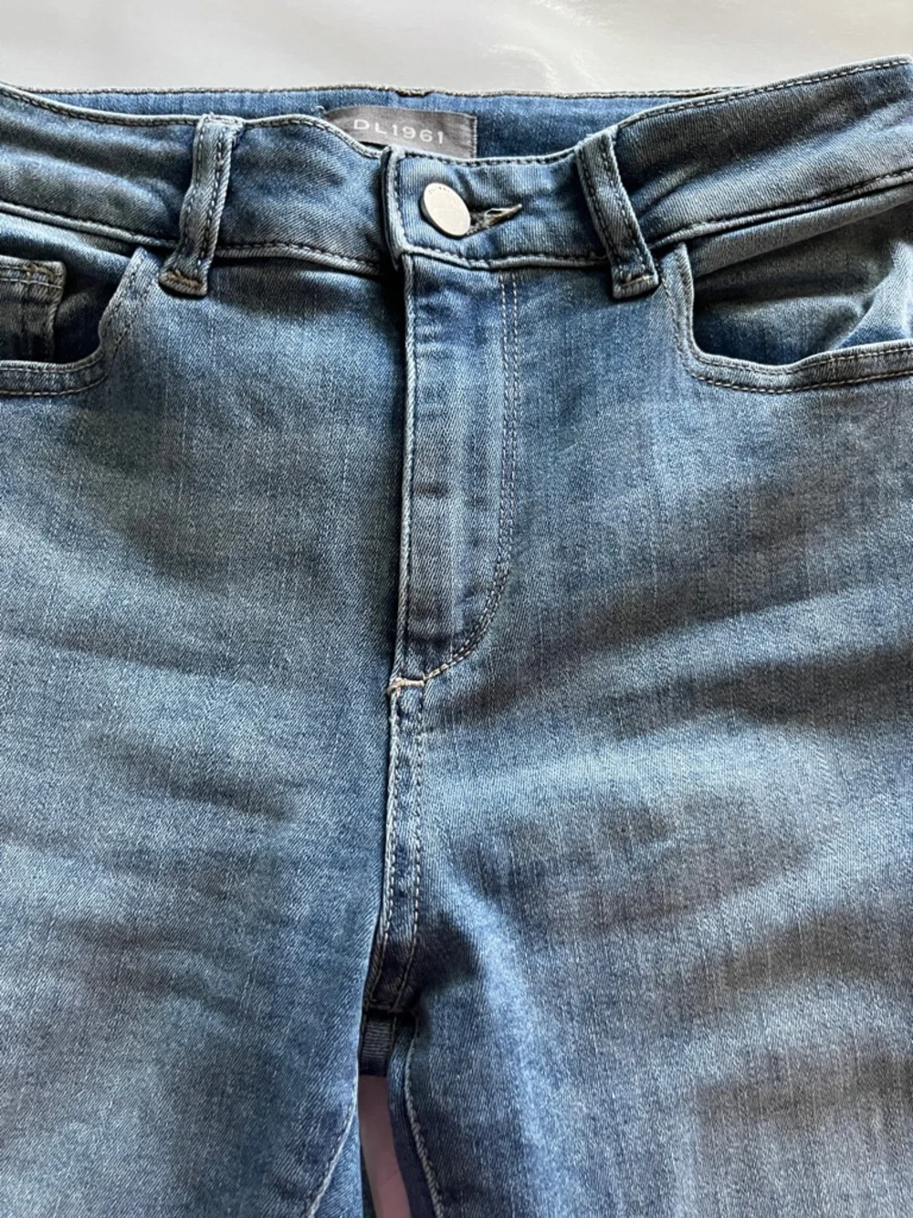 DL1961 Bridget Mid Rise Instasculpt Boot Size 25 - Picture 15 of 16